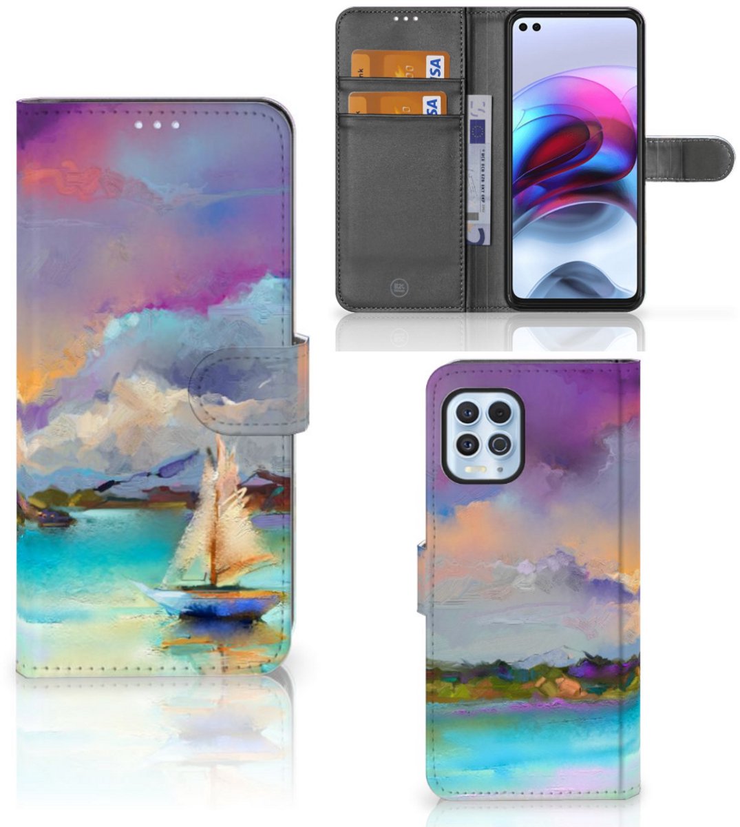 Hoesje Motorola Moto G100 Boat