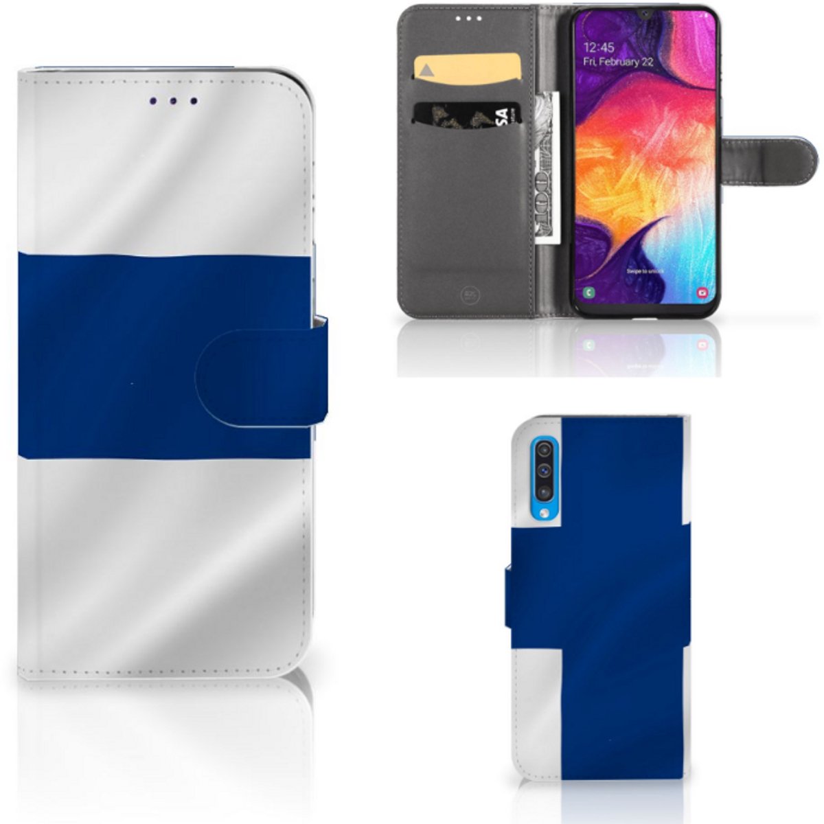 Book Case voor Samsung Galaxy A50 Bookstyle Case Finland