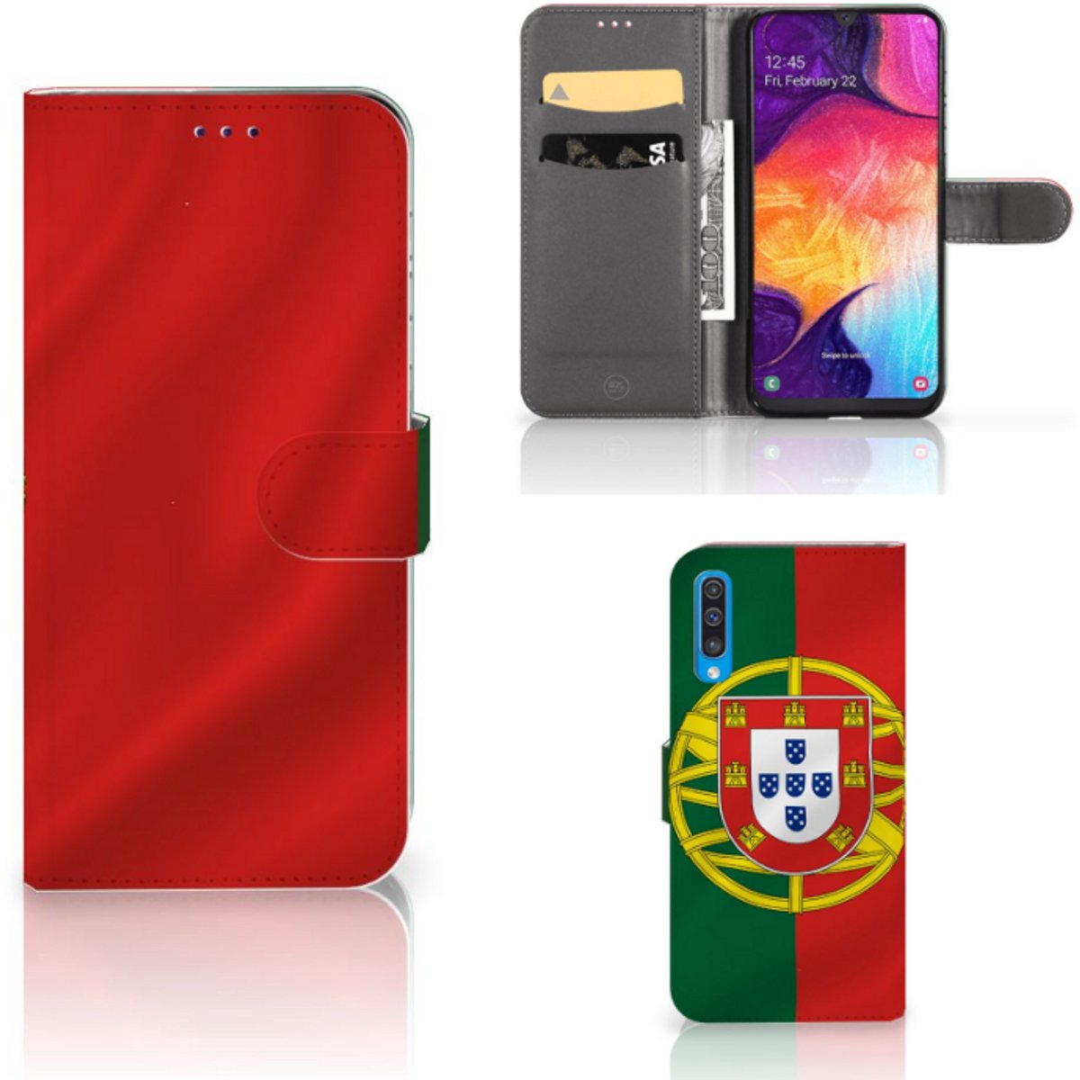 Samsung Galaxy A50 Bookstyle Case Portugal