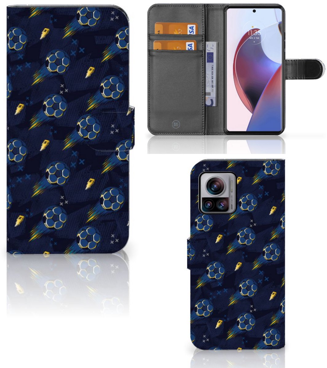 Telefoon Hoesje voor Motorola Edge 30 Ultra Voetbal