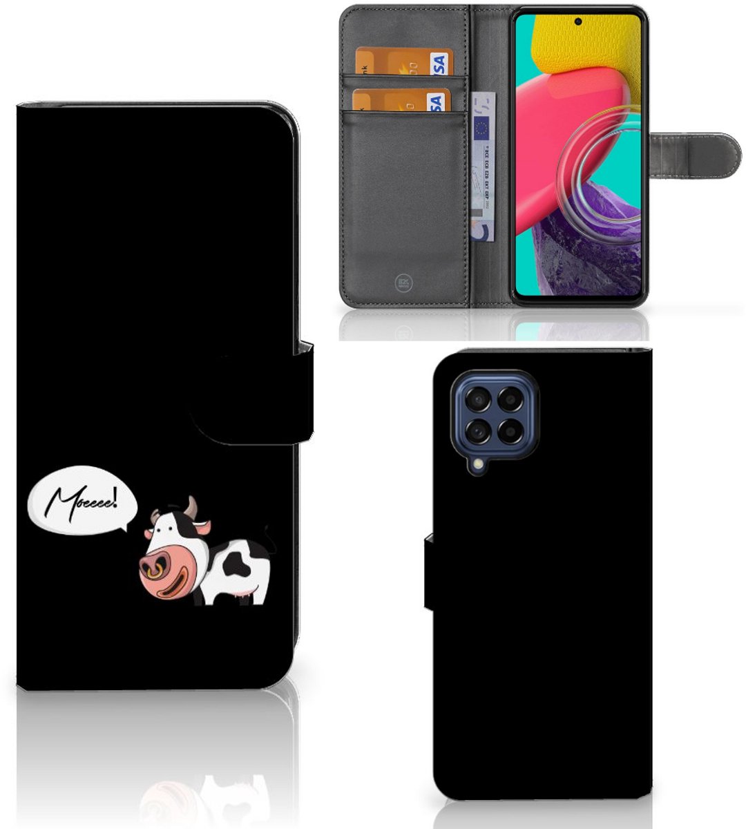 Samsung Galaxy M53 Leuk Hoesje Cow