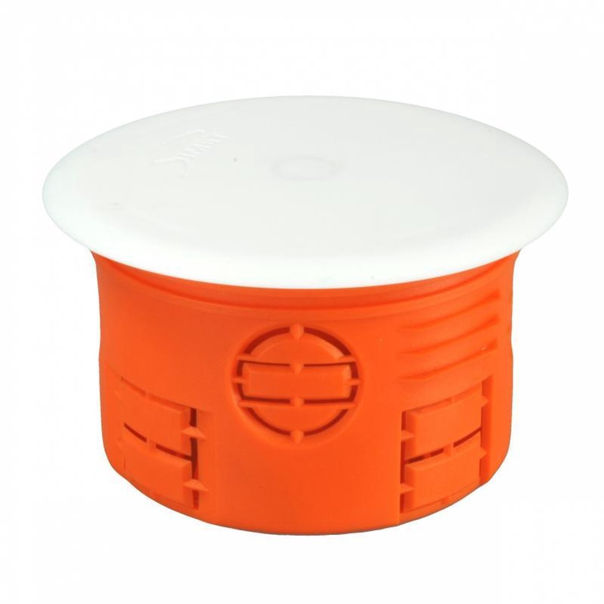 SIMET - Inbouwdoos - Ø70mm - Met Deksel - Plat