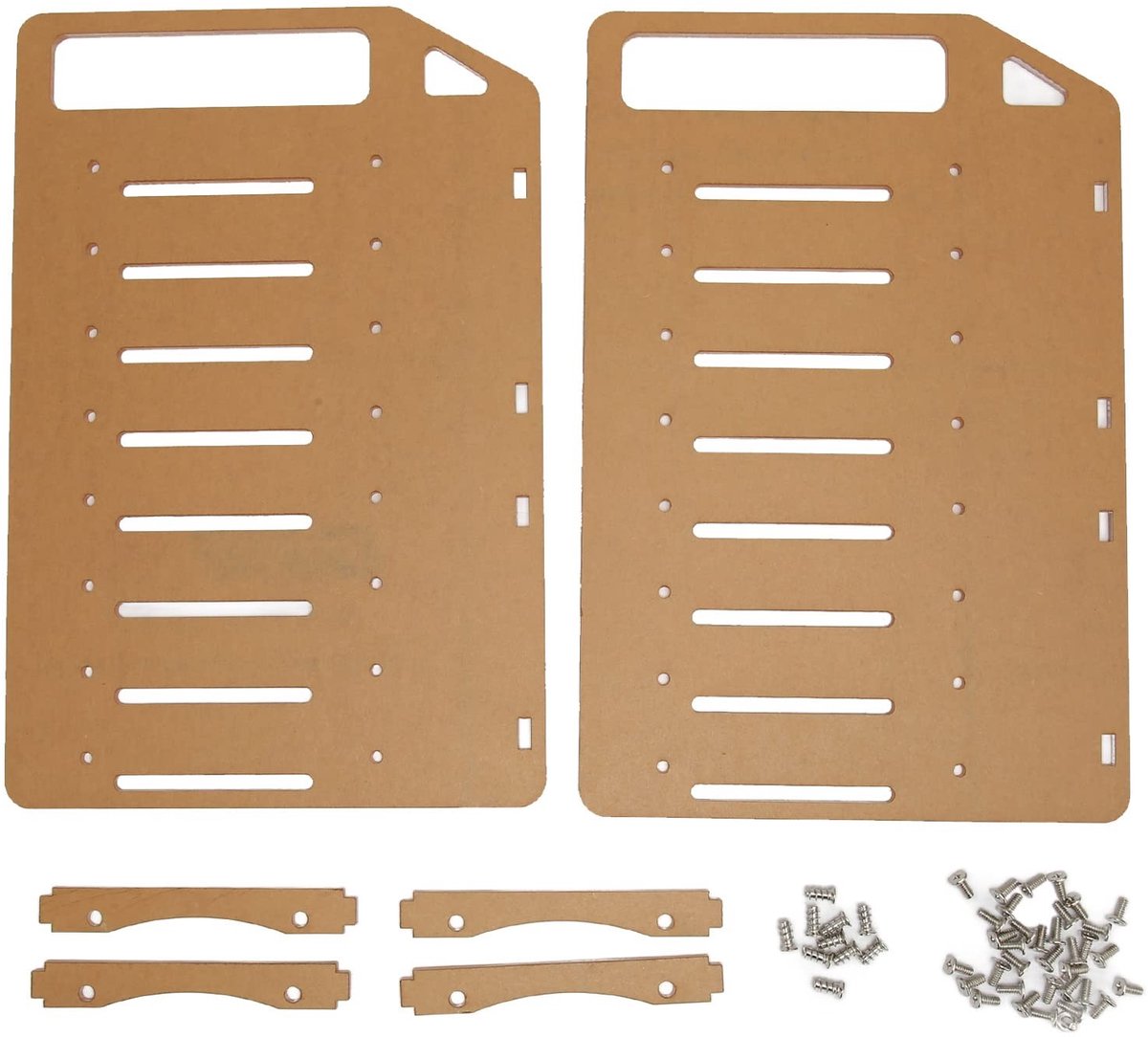Cosensi - Hard Drive Cradle - DIY Hard Drive Bevestiging - Heldere Acryl - Multi Tier Ontwerp - Geschikt voor 3.5 inch Hard Drives - Inclusief Beve...