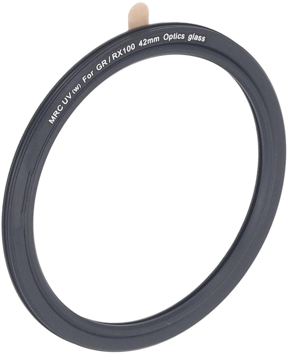 Allecto - - UV Filter - Camera UV Filter - Ultra Slim - 42 mm - Scratch Resistant - Geschikt voor Ricoh GR3 GR3X GR2 en RX100