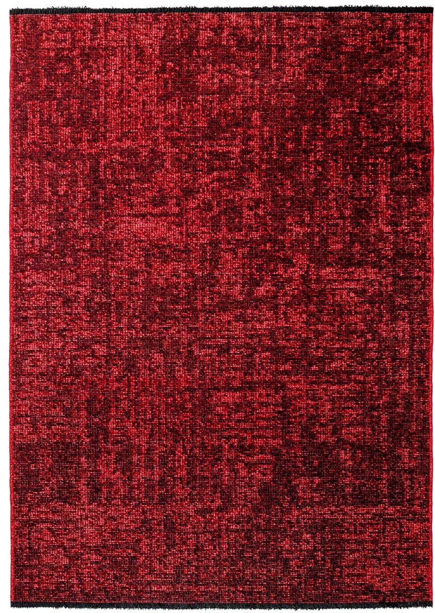 Vintage vloerkleed - Liora rood 160x230