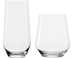 Stolzle Lausitz - Revolution - Glazen Set - 12 stuks - 37 cl & 39 cl - Waterglazen & Longdrinkglazen