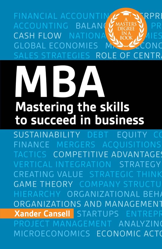 A Degree in a Book: MBA - cover