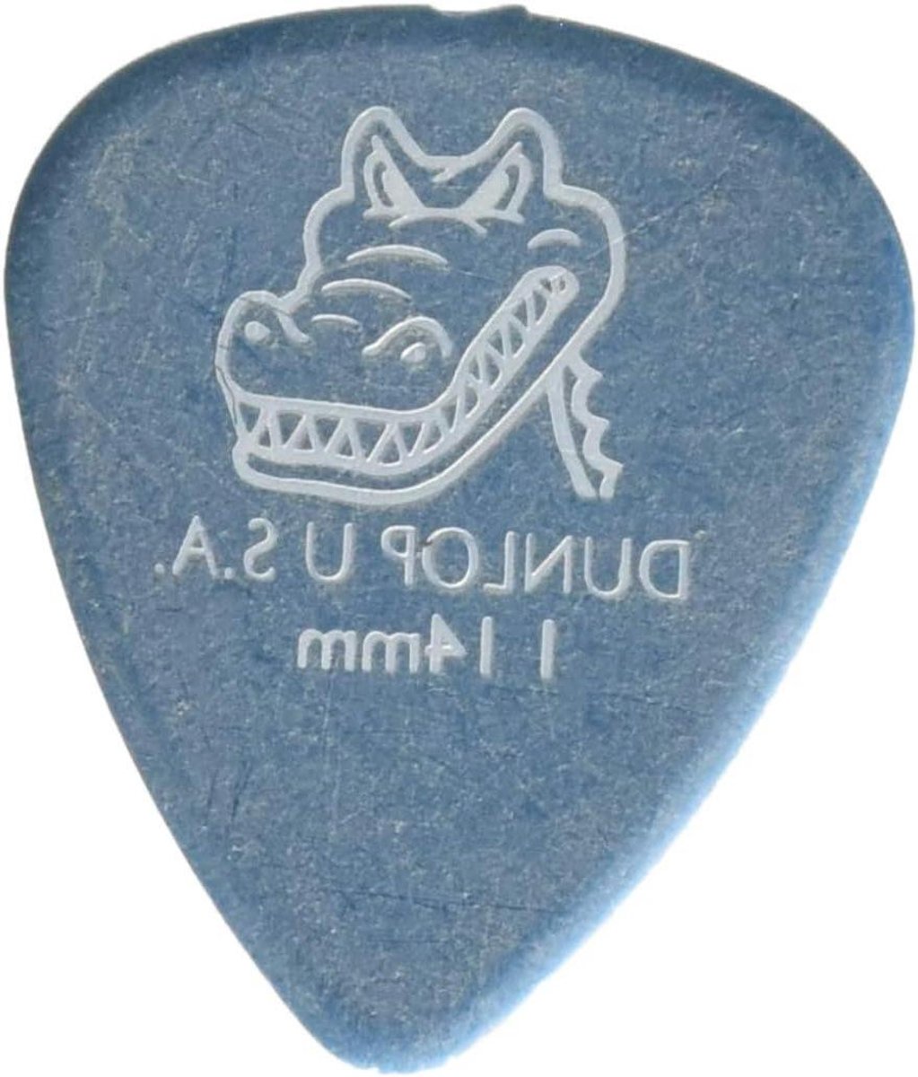 Gitaar Plectrums - Plectrums Set - Gitaar Spelen - Mat Grip Oppervlak - 1.14 mm - Blauw