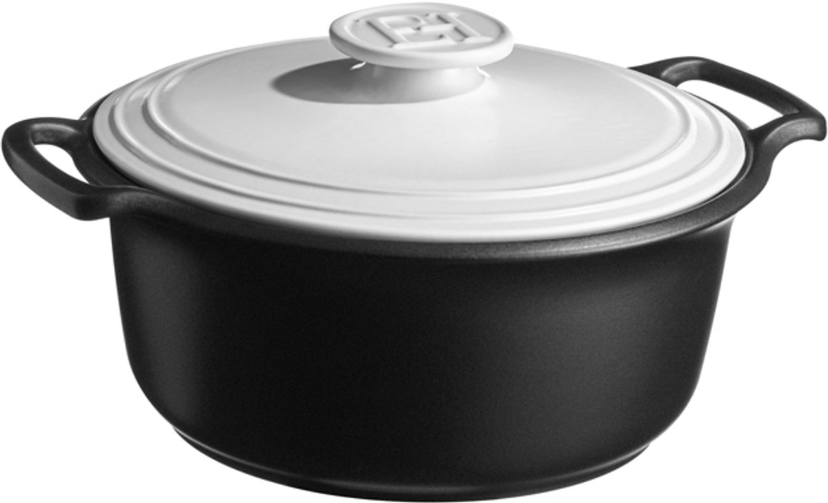 Emile Henry Sublime+ Kookpan - Ø265mm - 5.5Ltr - Craie