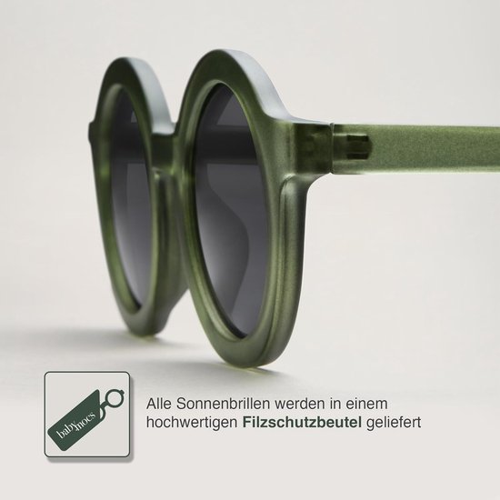 Baby Zonnebril - Peuter Bril - Bescherming Zonnige Dagen - Gepolariseerde Lenzen - 0-1.5 Jaar - Blauw — afbeelding 3