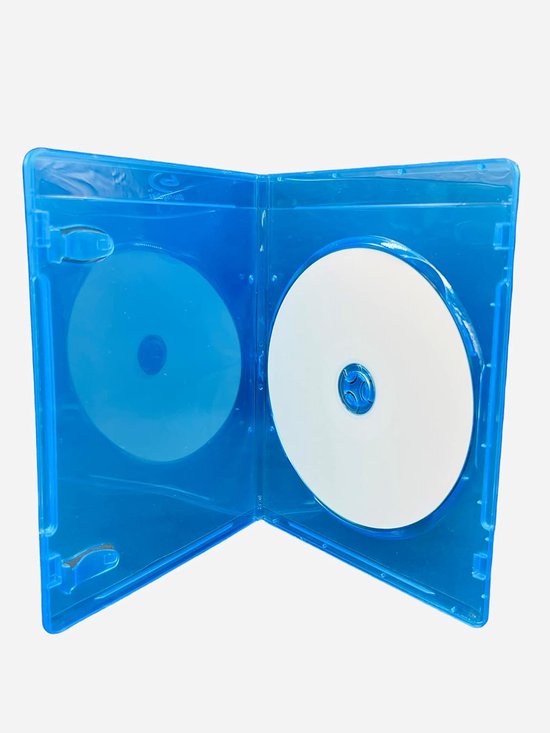 Blu-Ray Cases - Opbergdozen - Media Opslag - Slank formaat - 6mm - Blauw — afbeelding 5