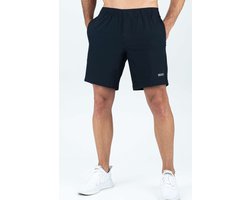 Sjeng Sports ANTAL Tennis Short Heren Navy Stretch Comfort Steekzakken Verstelbare Taille Ultrasoft Sport Kleding Ademend Zomer Casual Vrijetijd