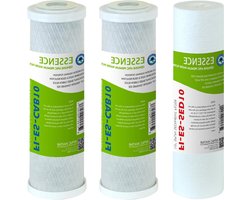Waterfilter Set - Vervangingsfilter Omose - Waterzuivering Thuis - NSF Gecertificeerd - 0.9 kg - Wit