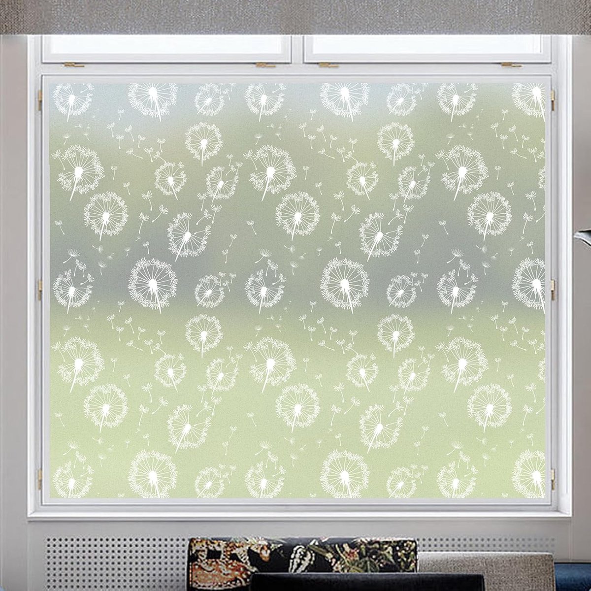 CE Serie - Raamfolie - Melkglas - 90x200 cm - Statistisch