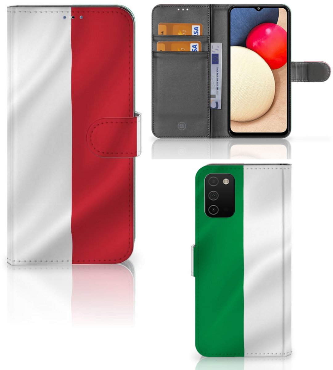 Boekhoesje voor Samsung Galaxy A03s Bookstyle Case Italië