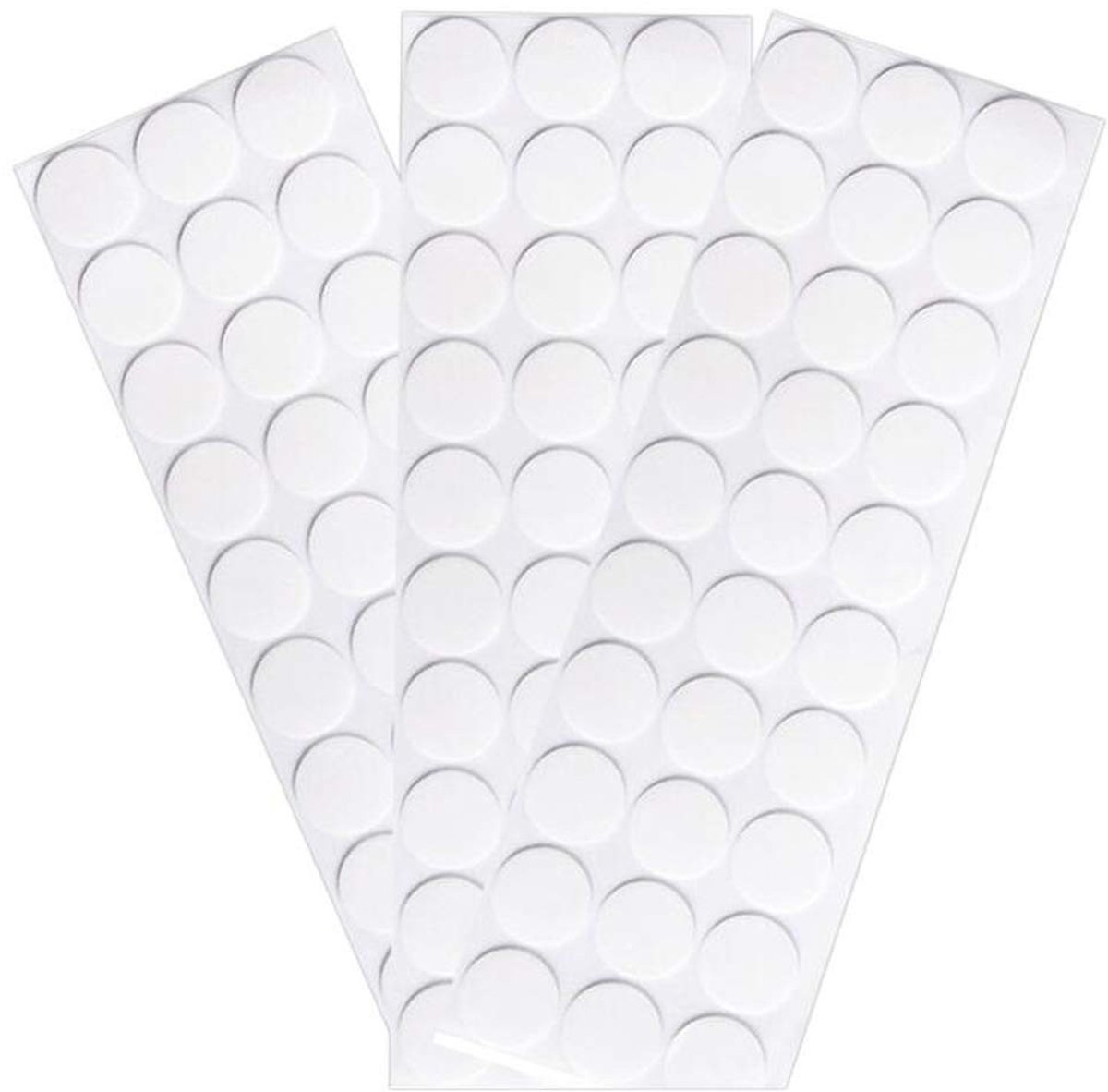 Cosensi - Transparante Double Sided Tape Stickers - Super Sticky - 90 Stuks - Zelfklevende Acryl Stickers - Creatief Voor Thuis en Kantoor