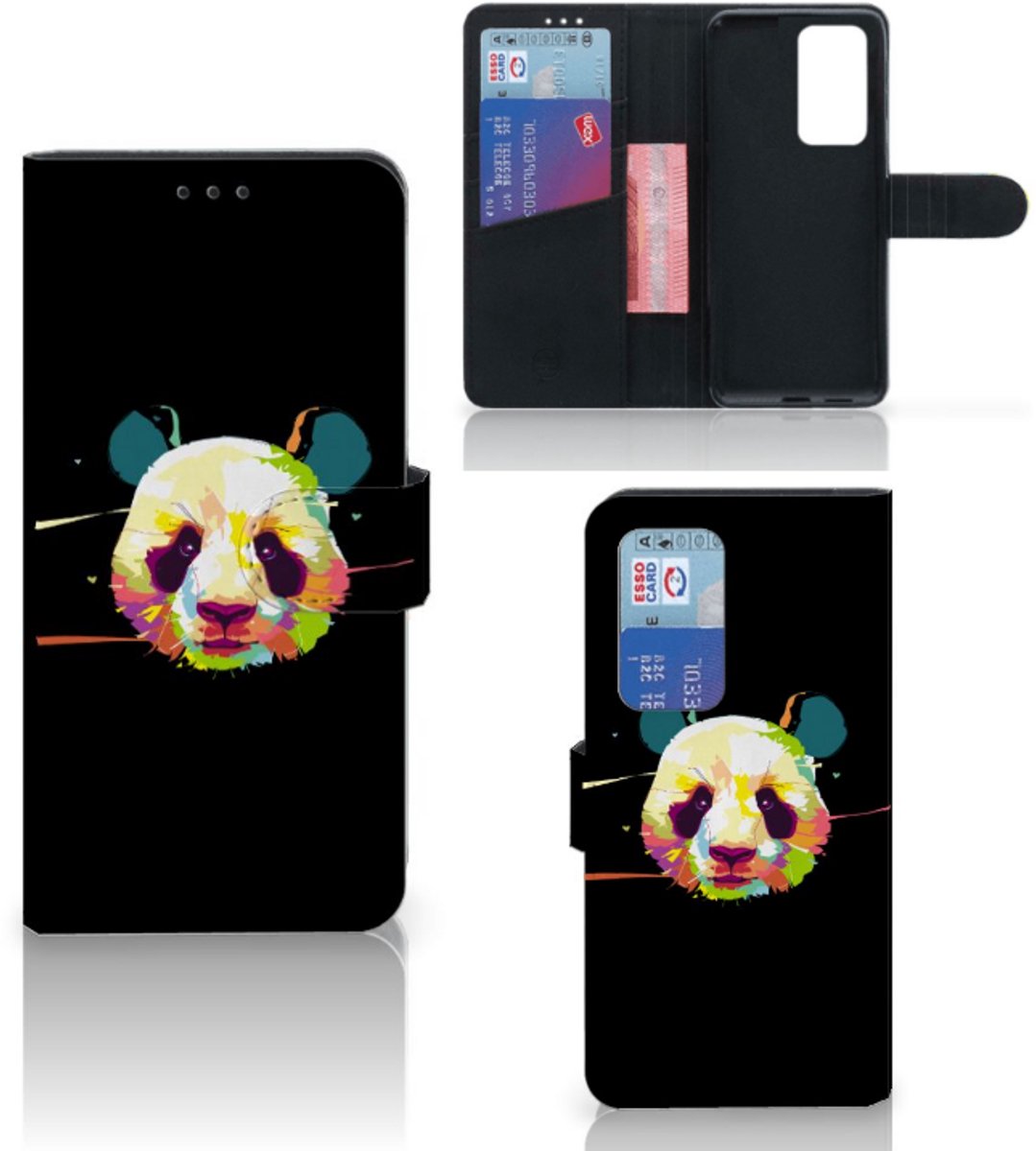 Huawei P40 Pro Leuk Hoesje Panda Color