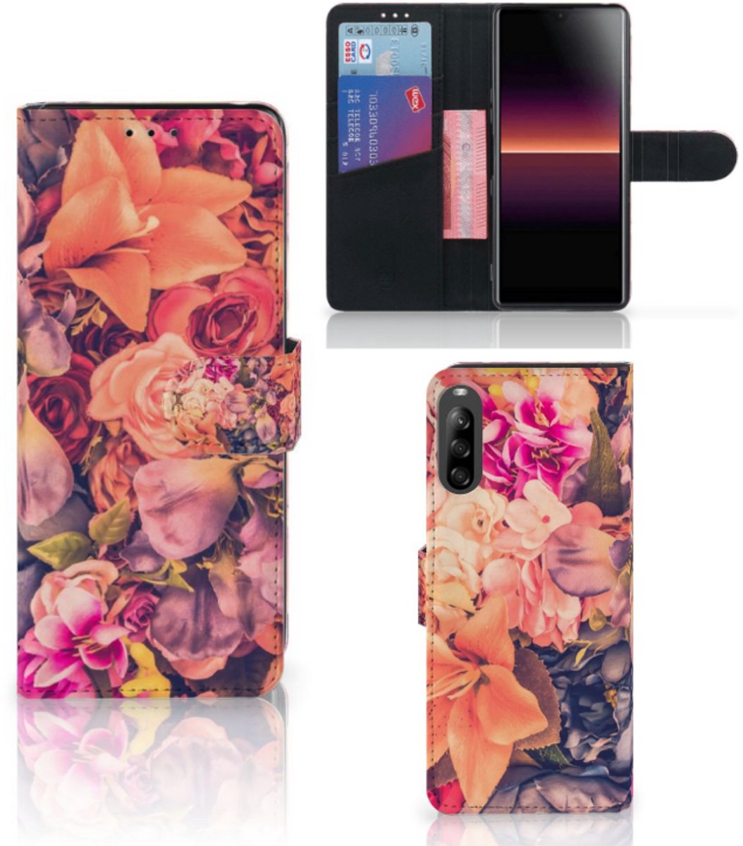 Sony Xperia L4 Hoesje Bosje Bloemen