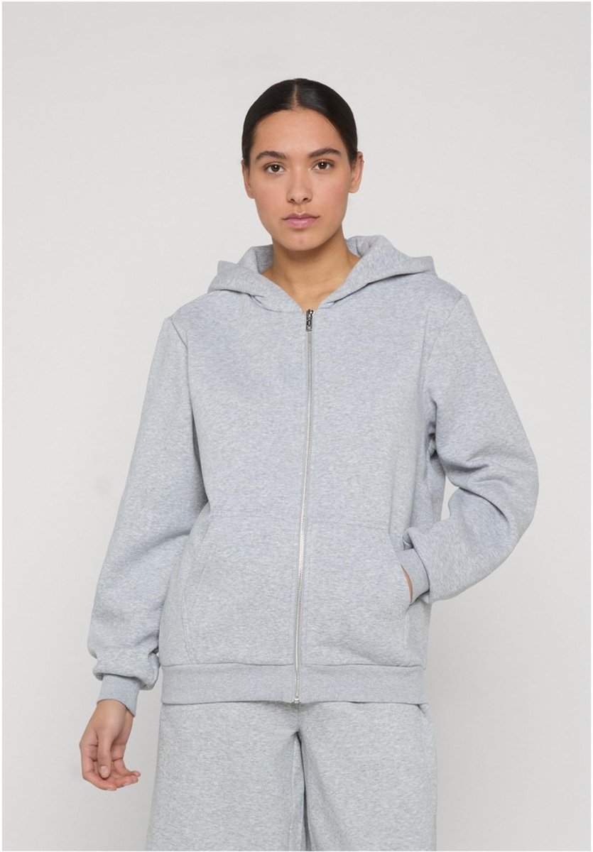 Urban Classics Fluffy Vest met capuchon XL Grijs