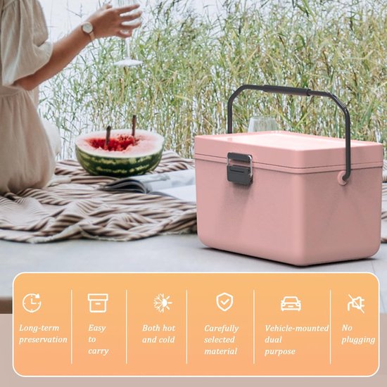 Mini Koelbox - Picknicktas - Buitenactiviteiten - 68 uur koel/warm - 3.8 Liter - Willekeurig van MINI — afbeelding 3