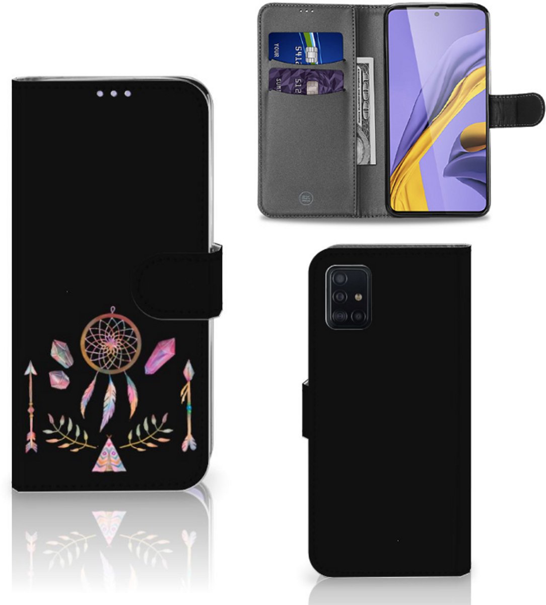 Samsung Galaxy A51 Leuk Hoesje Boho Dreamcatcher