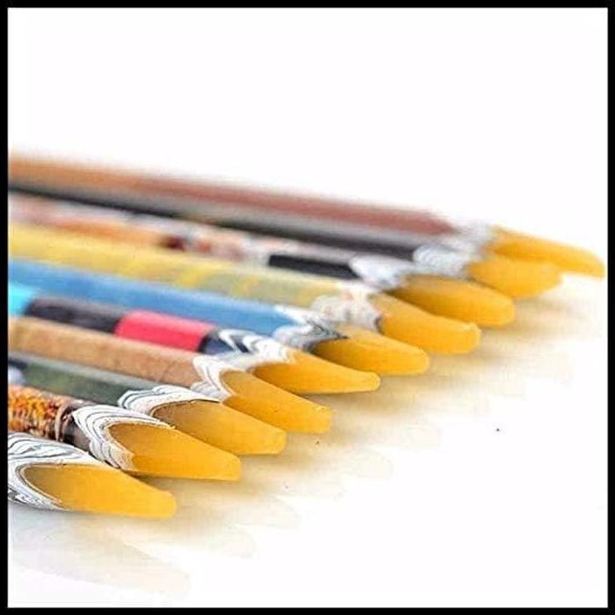 Wax Pen Potlood - Nagel Decoratie Tool - Edelstenen Oppakken - Plakkerige Wax Kern - 1 Stuk - Niet Gespecificeerd