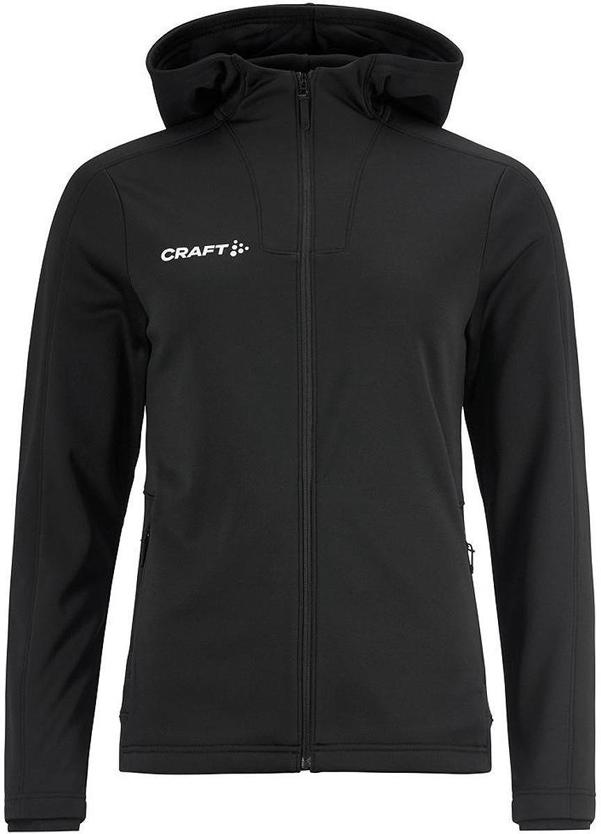 Craft Evolve 2.0 Jas Met Kap Dames - Zwart | Maat: XS
