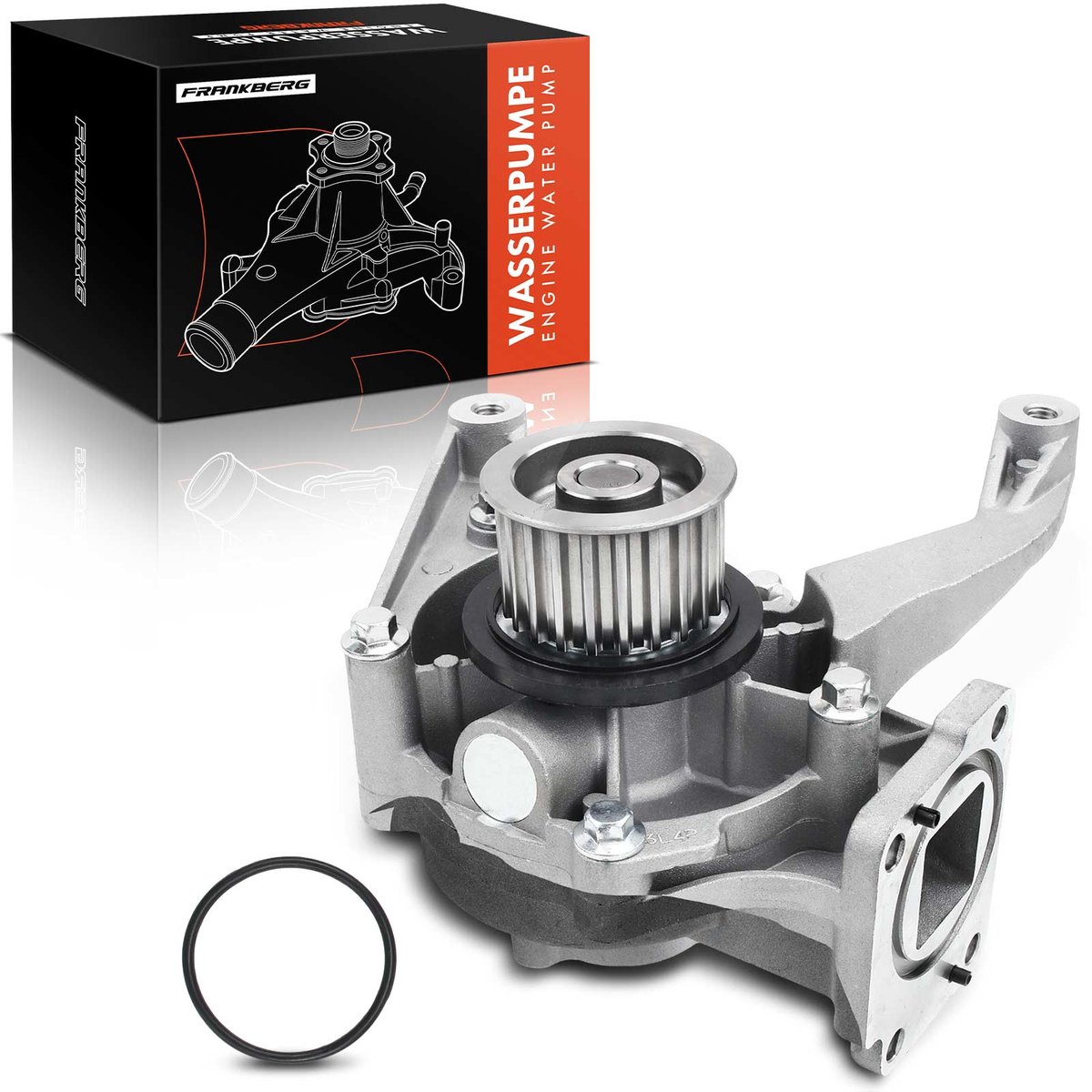 Frankberg 1x Waterpomp Koelwaterpomp voor Jeep Cherokee KJ 25L 28L