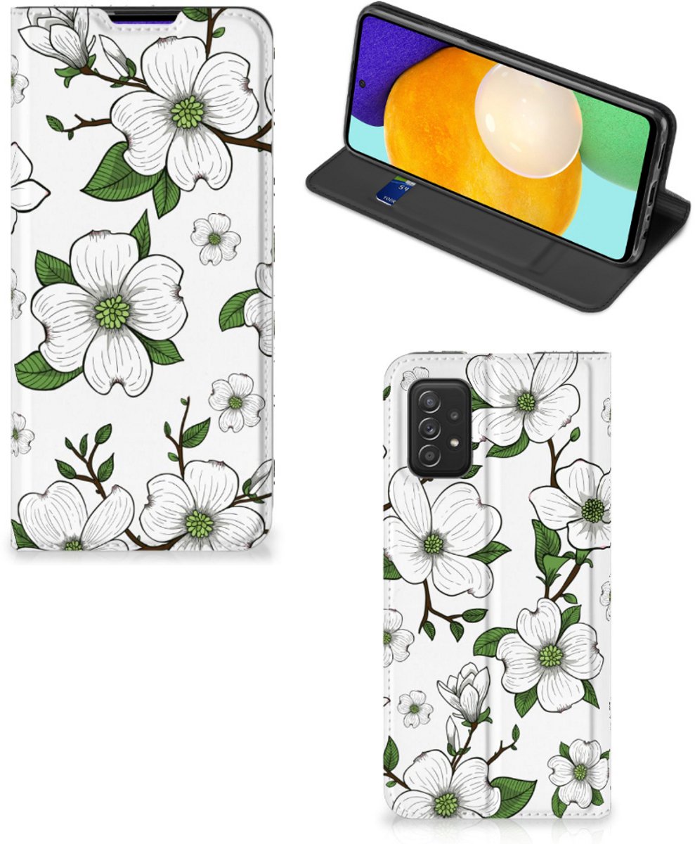 Samsung Galaxy A03s Smart Cover Dogwood Flowers