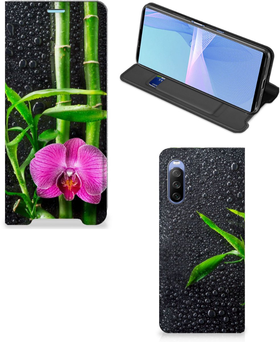 Sony Xperia 10 III Smart Cover Orchidee