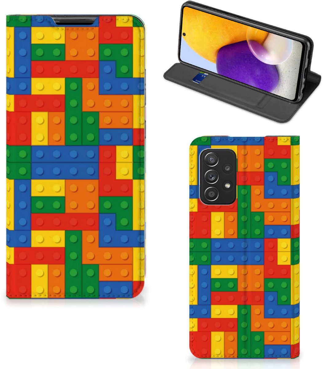 Samsung Galaxy A72 (5G/4G) Hoesje met Magneet Blokken