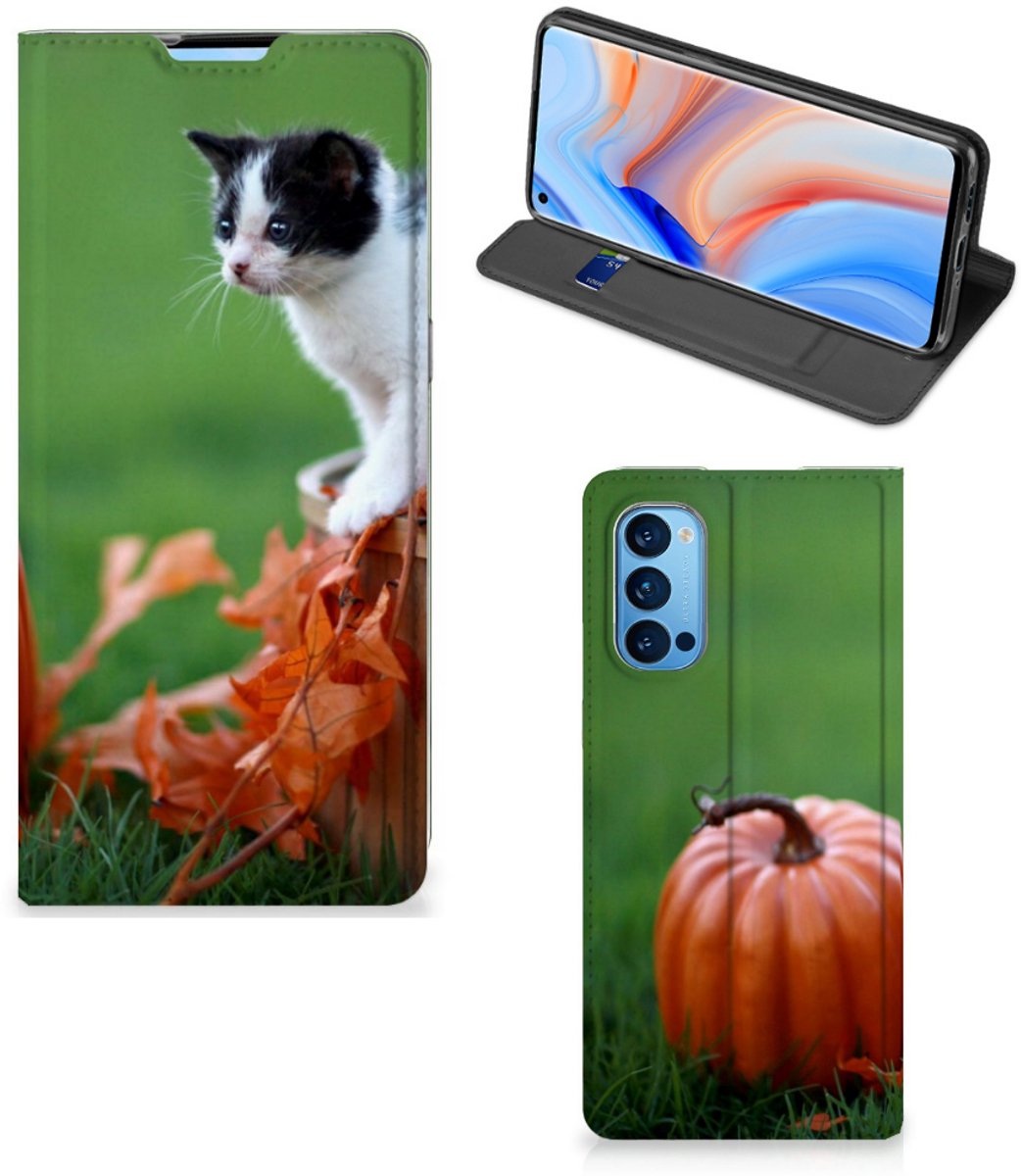 OPPO Reno4 Pro 5G Hoesje maken Kitten