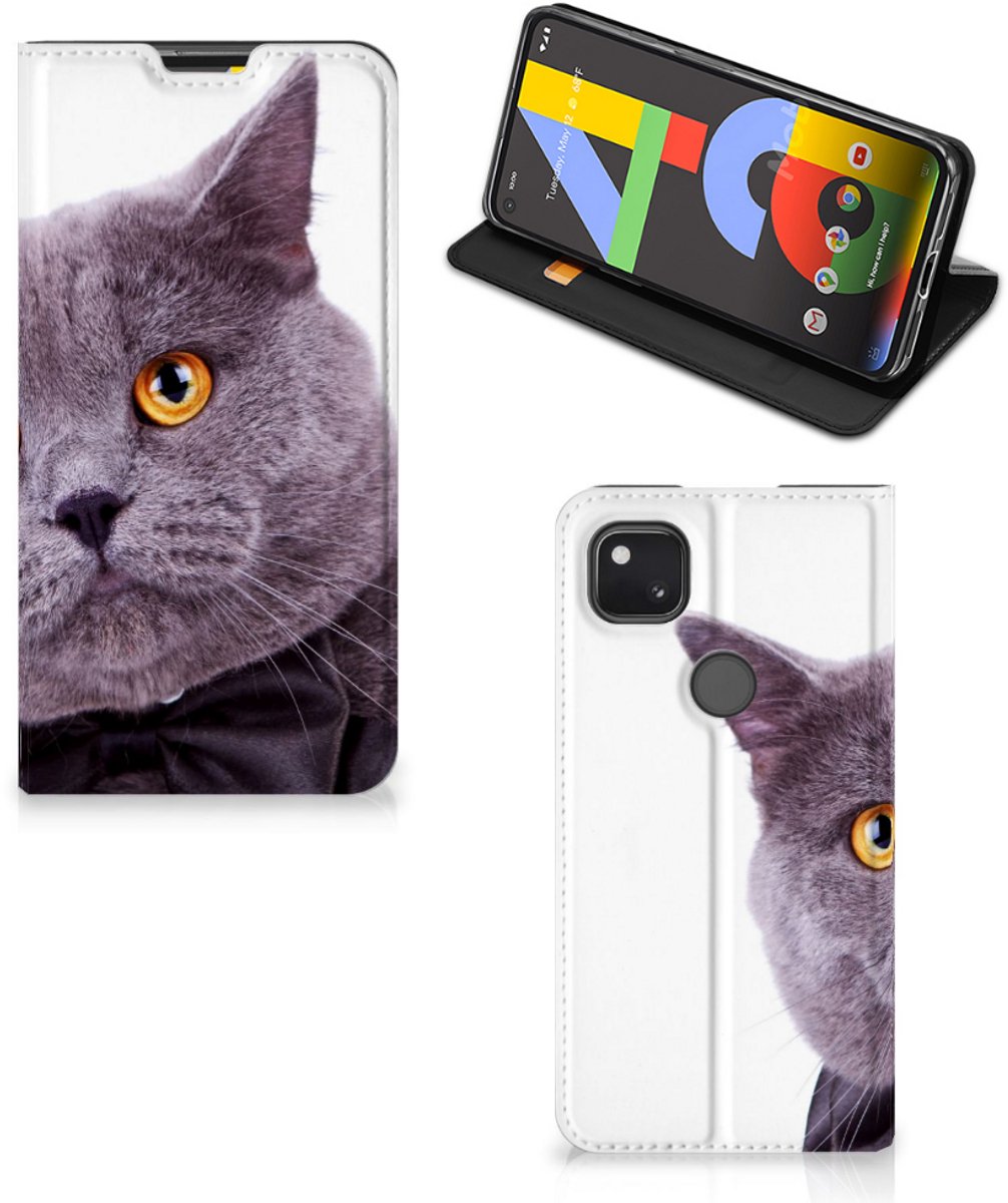 Google Pixel 4a Hoesje maken Kat