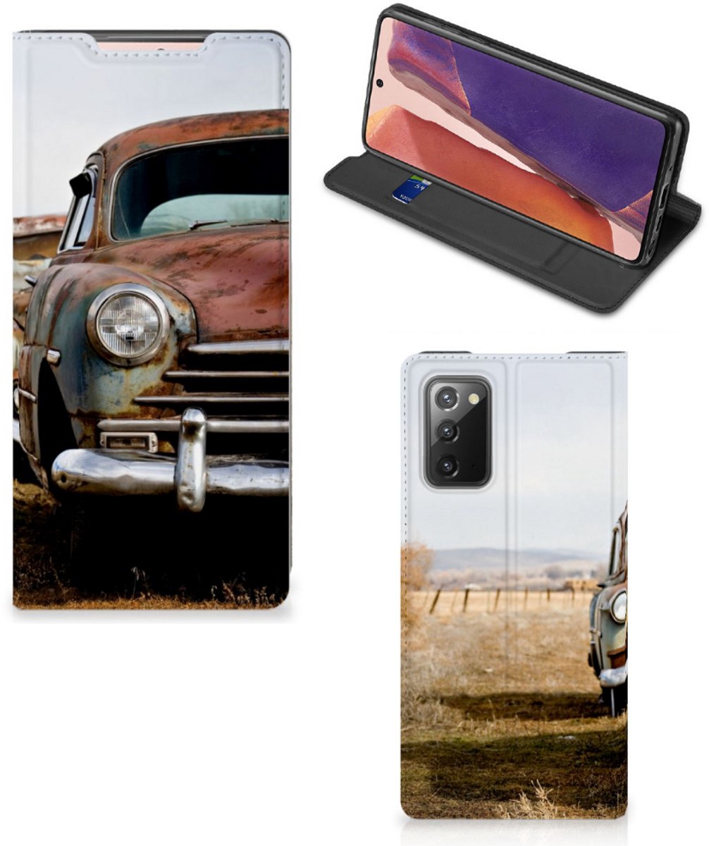 Samsung Galaxy Note20 Stand Case Vintage Auto
