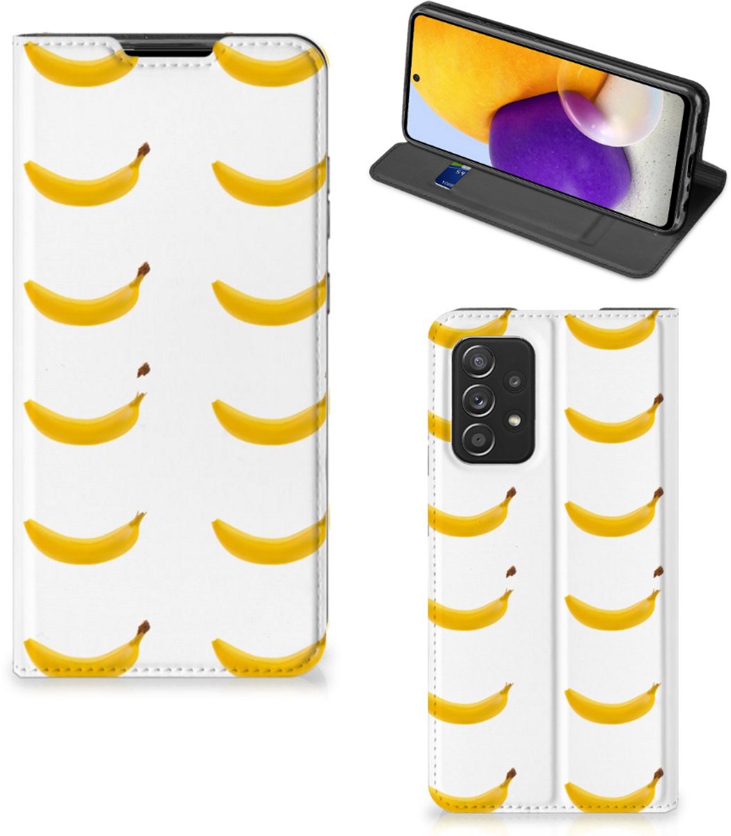 Book Case voor Samsung Galaxy A72 (5G/4G) Flip Style Cover Banana