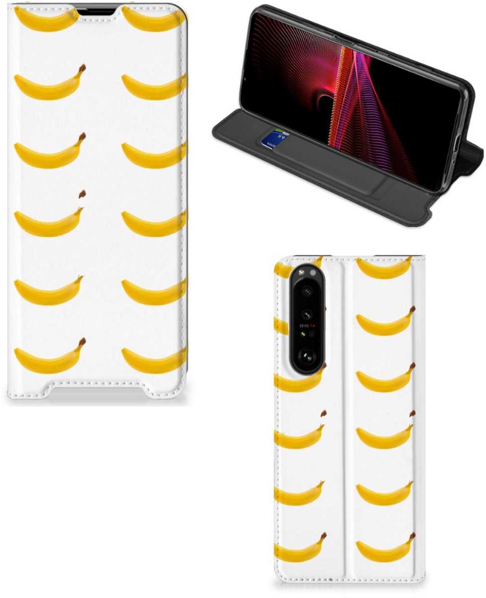 Sony Xperia 1 III Flip Style Cover Banana