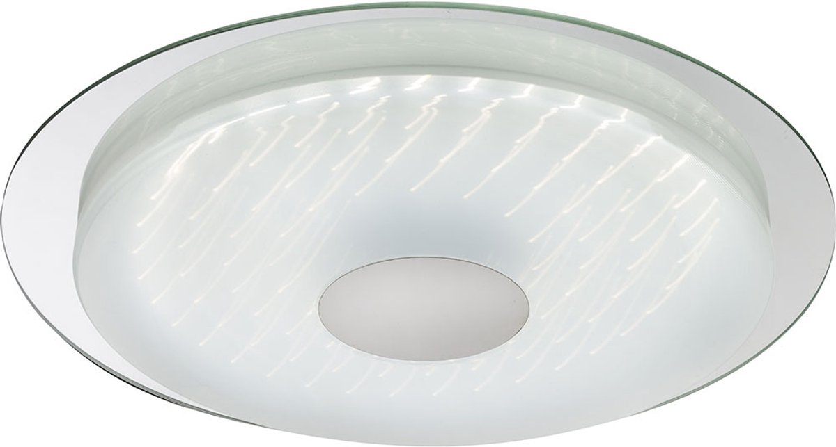 Plafondlamp afstandsbediening dimbare LED-slaapkamerlamp met 3D-effectfolie, instelbare li