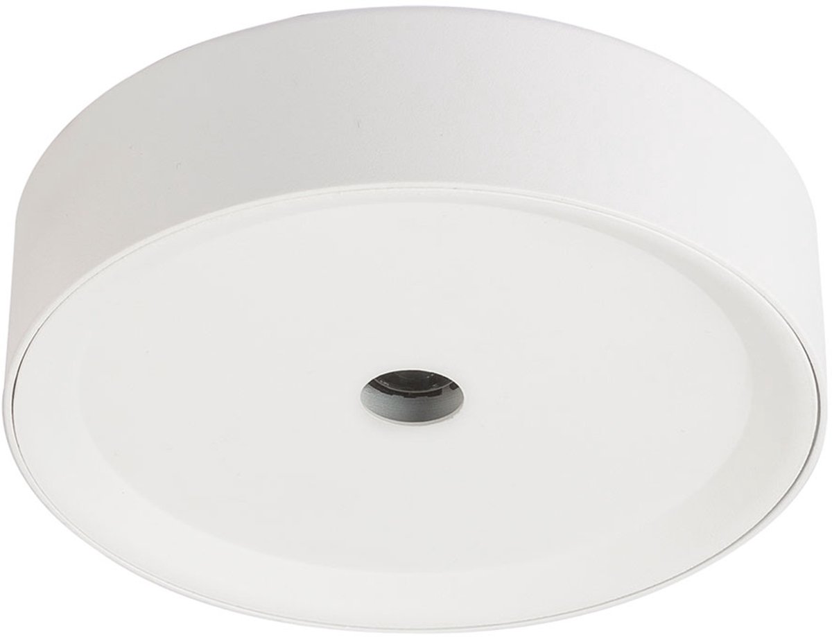 Plafondlamp LED plafondlamp wit keukenlamp hallamp, aluminium, 10W 470lm warm wit, DxH 15 x 4 cm