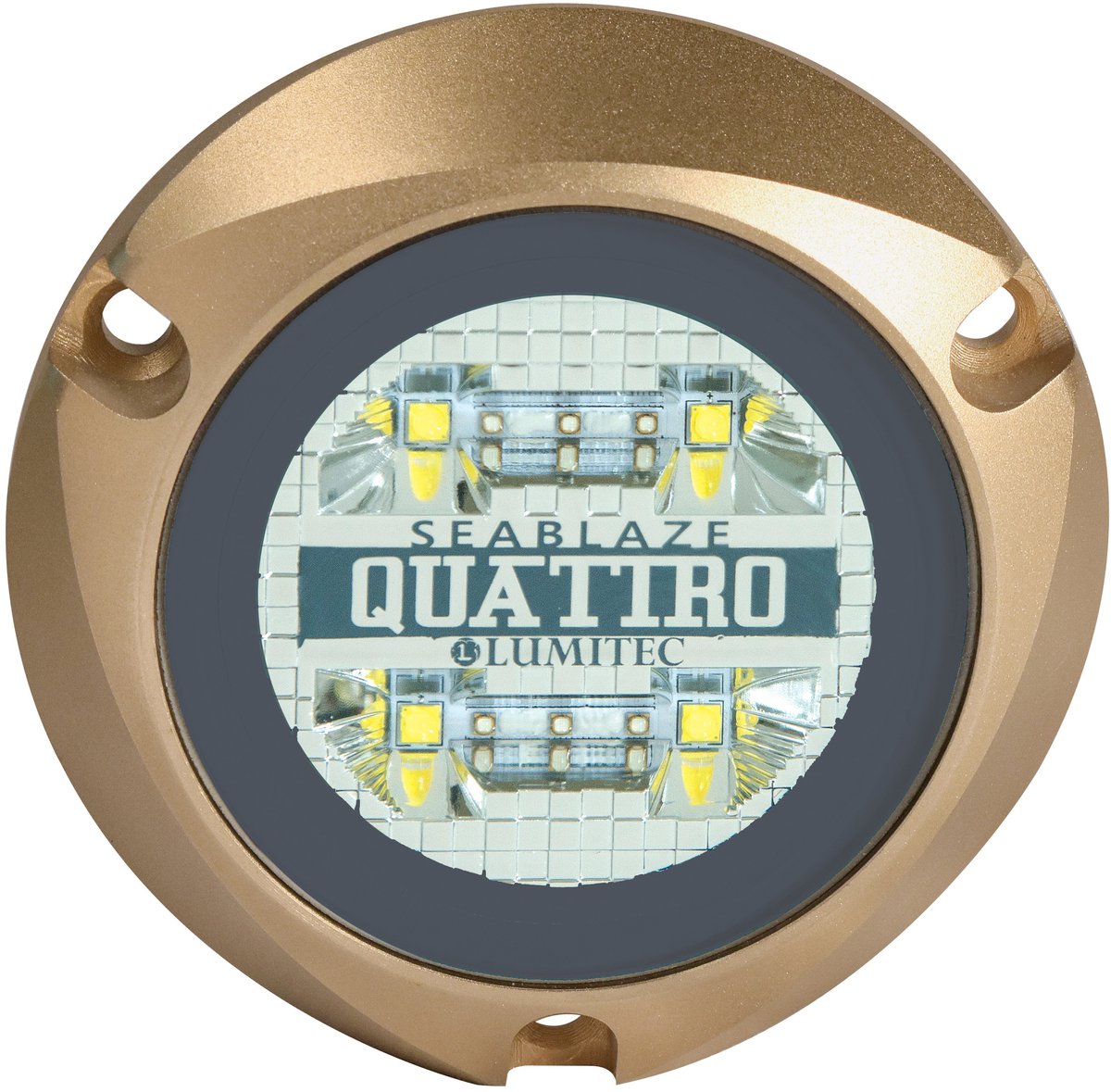 Lumitec SeaBlaze Quattro Spectrum RGBW Onderwaterverlichting Thru-Hull