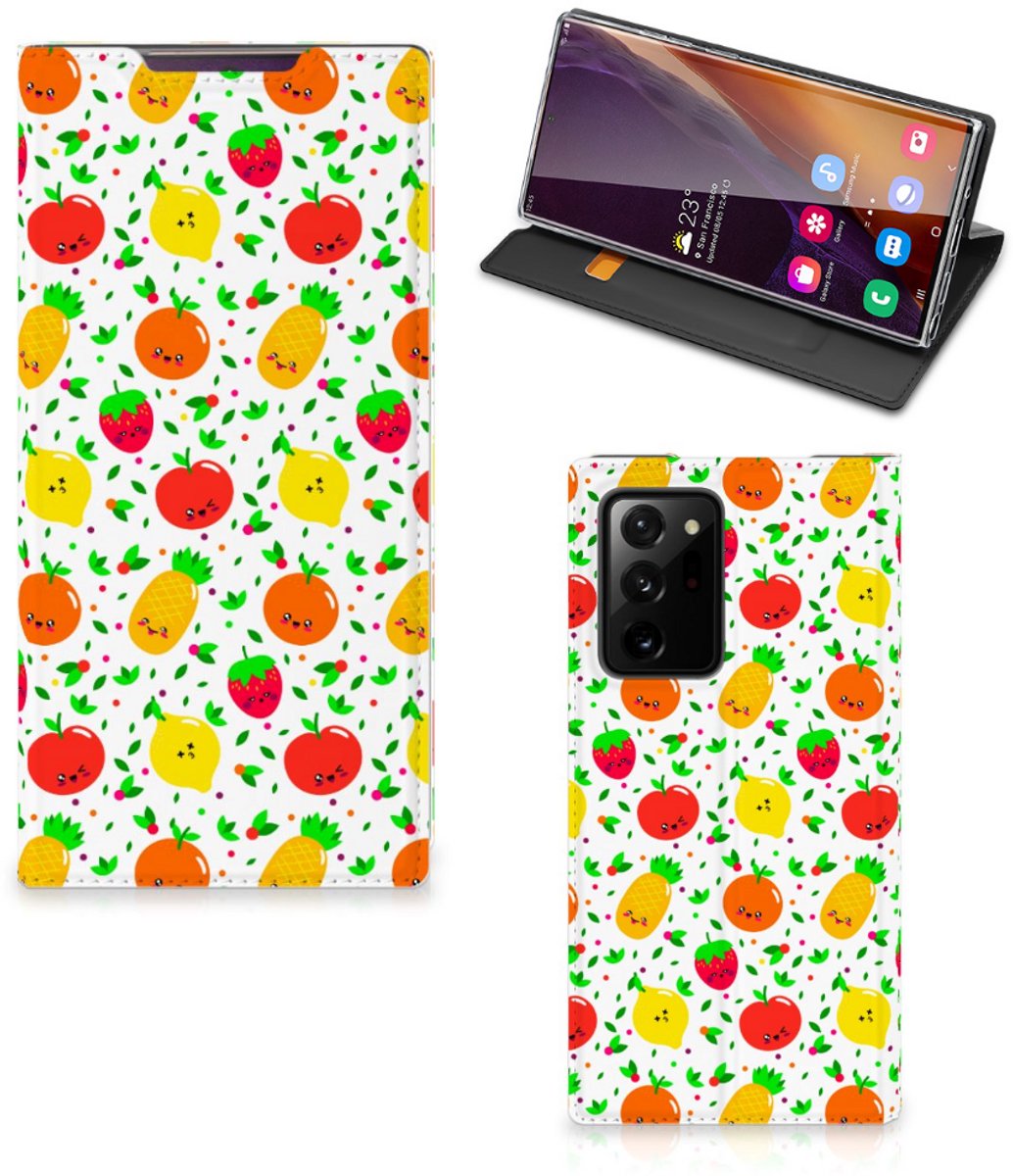 Samsung Galaxy Note 20 Ultra Flip Style Cover Fruits