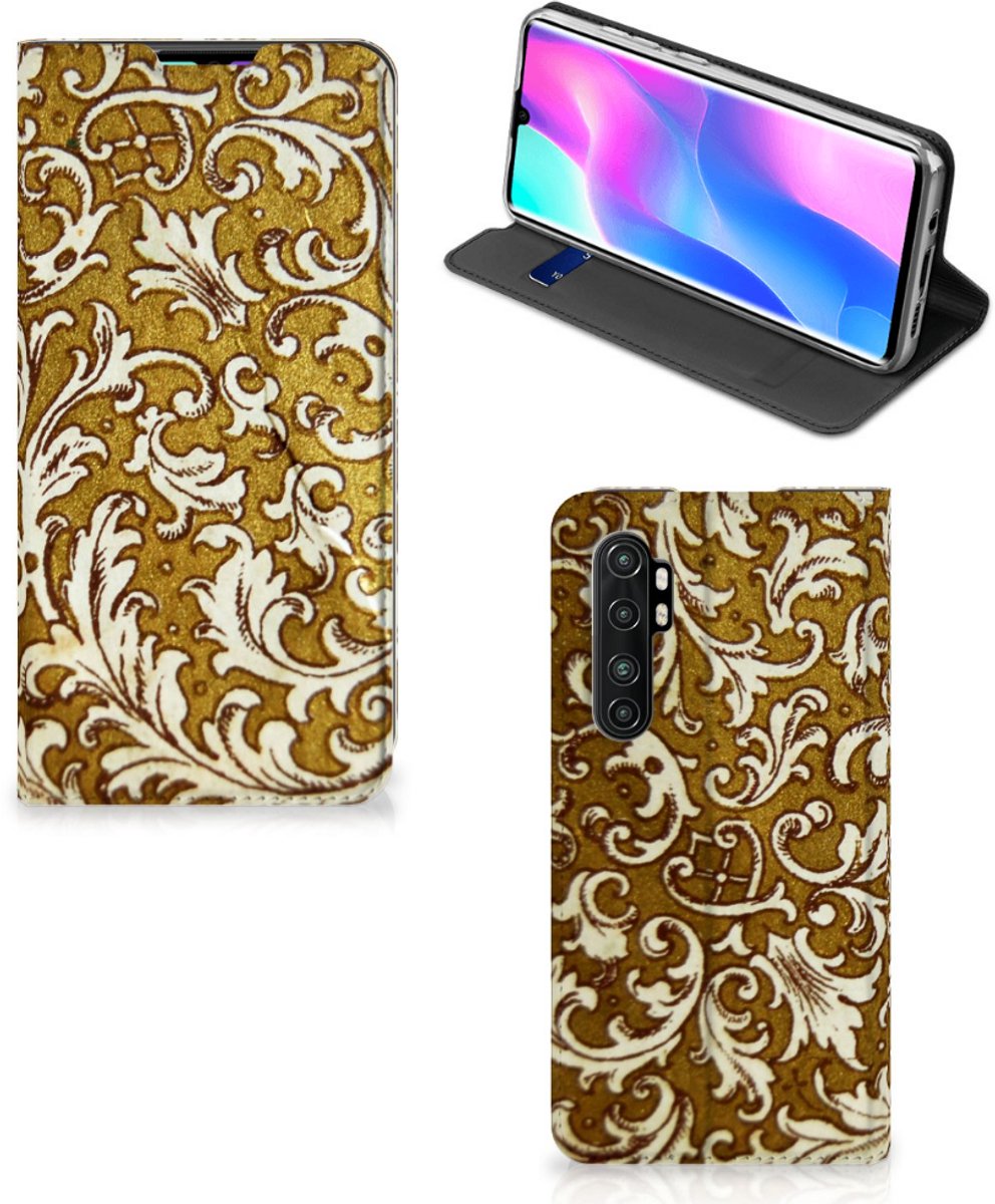 Telefoon Hoesje Xiaomi Mi Note 10 Lite Barok Goud