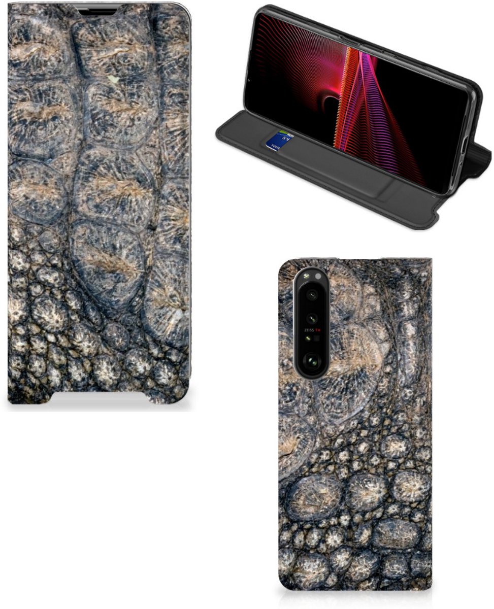 Sony Xperia 1 III Hoesje maken Krokodillenprint
