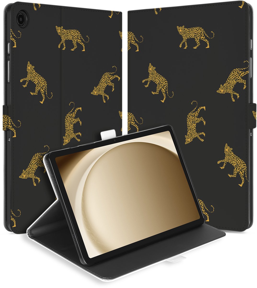 Samsung Galaxy Tab A9 Plus Tablethoesje Leopards