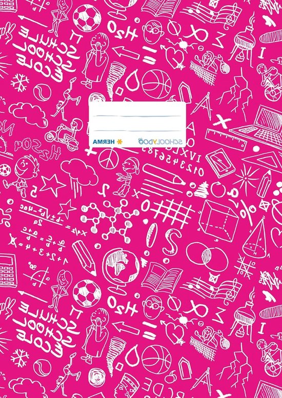 HERMA Boekomslagen Basic – 10 Stuks Transparant 24,5 X 44 Cm Met Naamlabel – PVC-vrij En Zonder Lijm Voor Schoolboeken