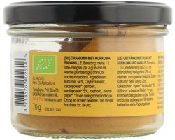 Terrasana Latte Curcuma Vanille - 120 gr