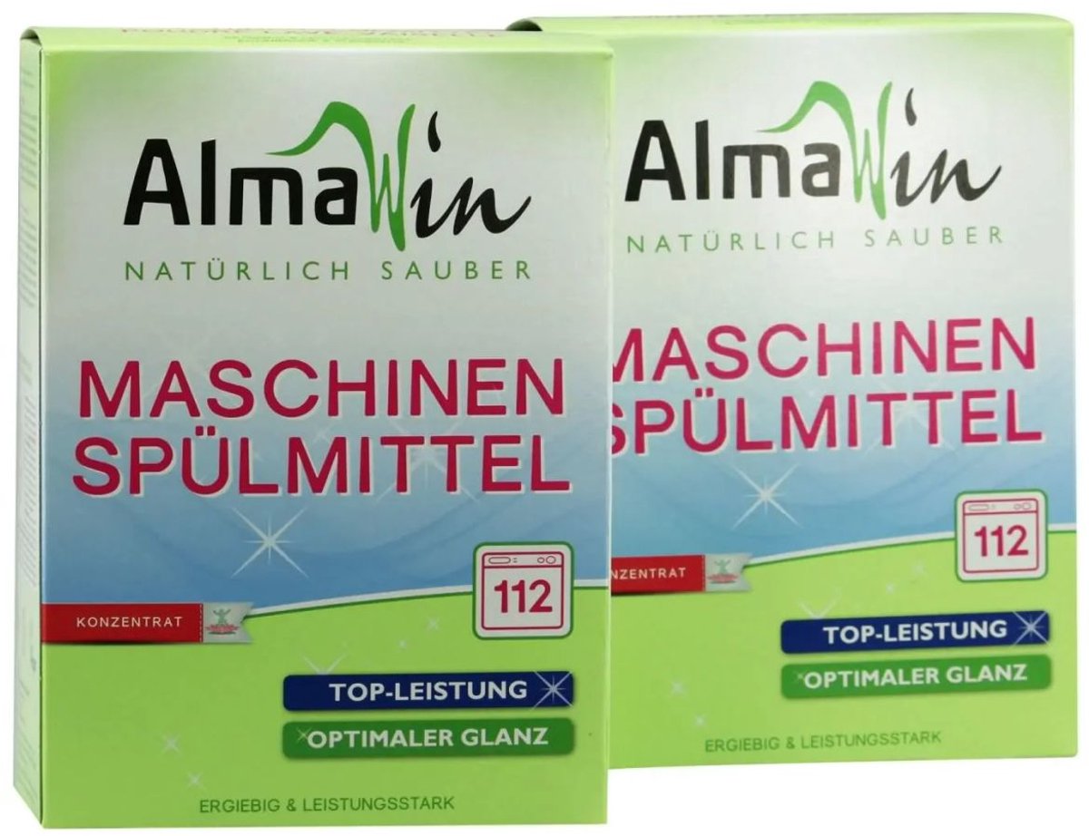 Krachtig geconcentreerd vaatwasmiddel en spoelmiddel 2 x 2,8 kg voor professionele machinale vaatwassers – streeploze glans, efficiënte reiniging en kostenbesparing