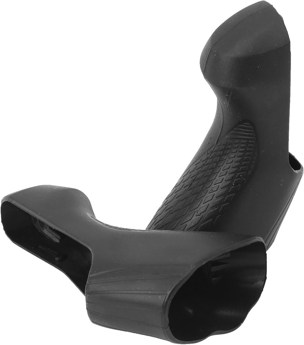 Comfortabele Remgrepen voor Racefietsen met Siliconen Hoesjes - Geschikt voor STR7000/8000 - Zwart