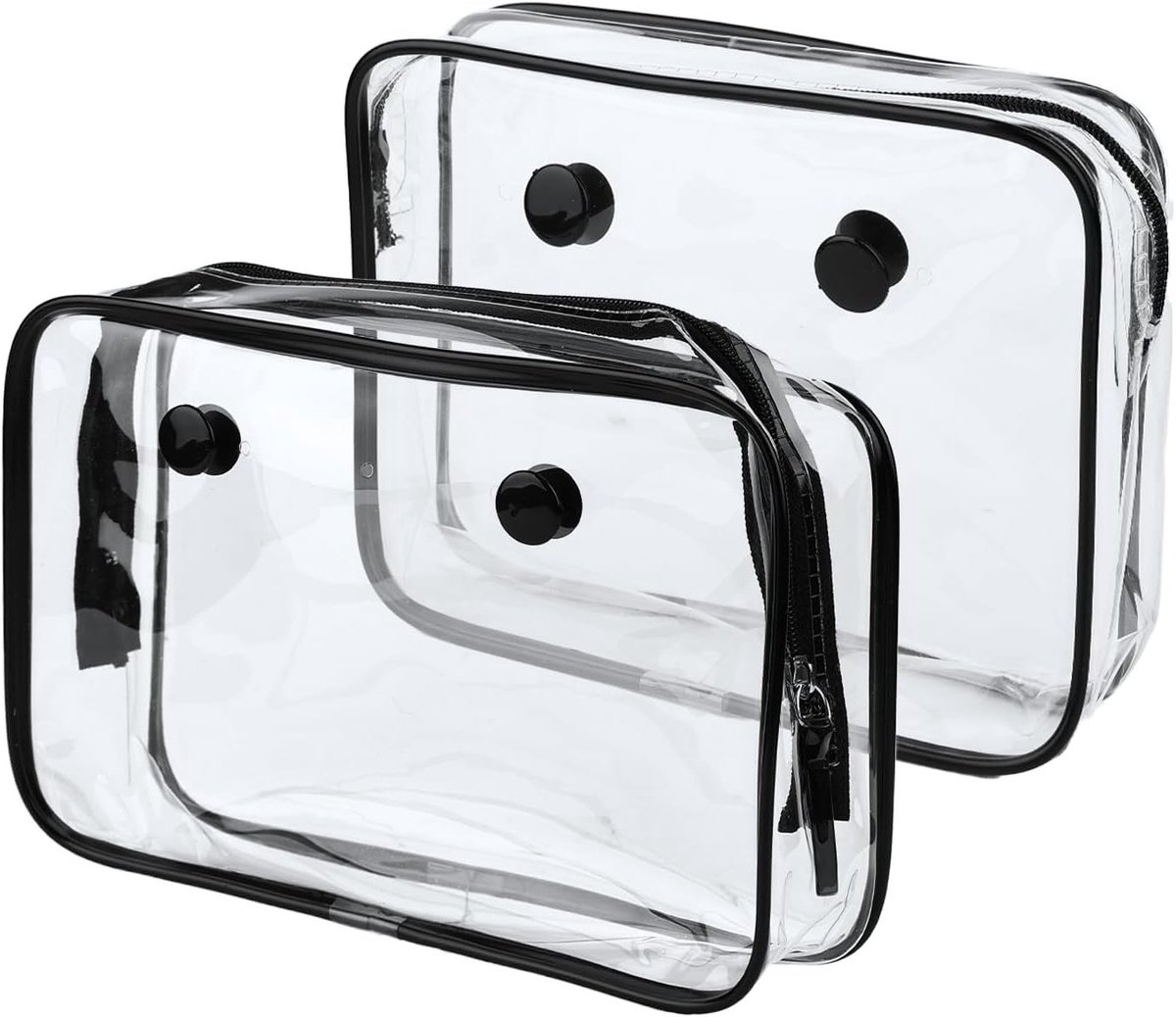 Duidelijke Zakjes voor Bogg Bag - 2 Stuks, Ideaal voor Reizen, Make-up en Organisatie van Schoonmaakborstels