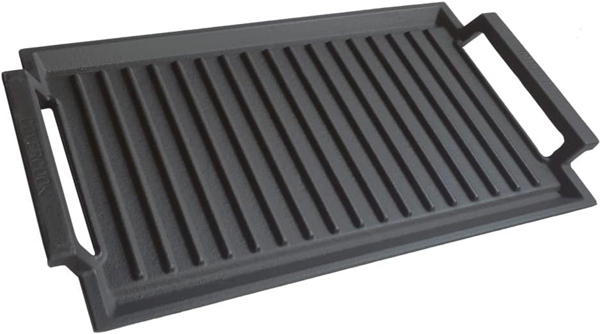 Grillplaat Inductie - Bakplaat - Gietijzer - Kookplaat