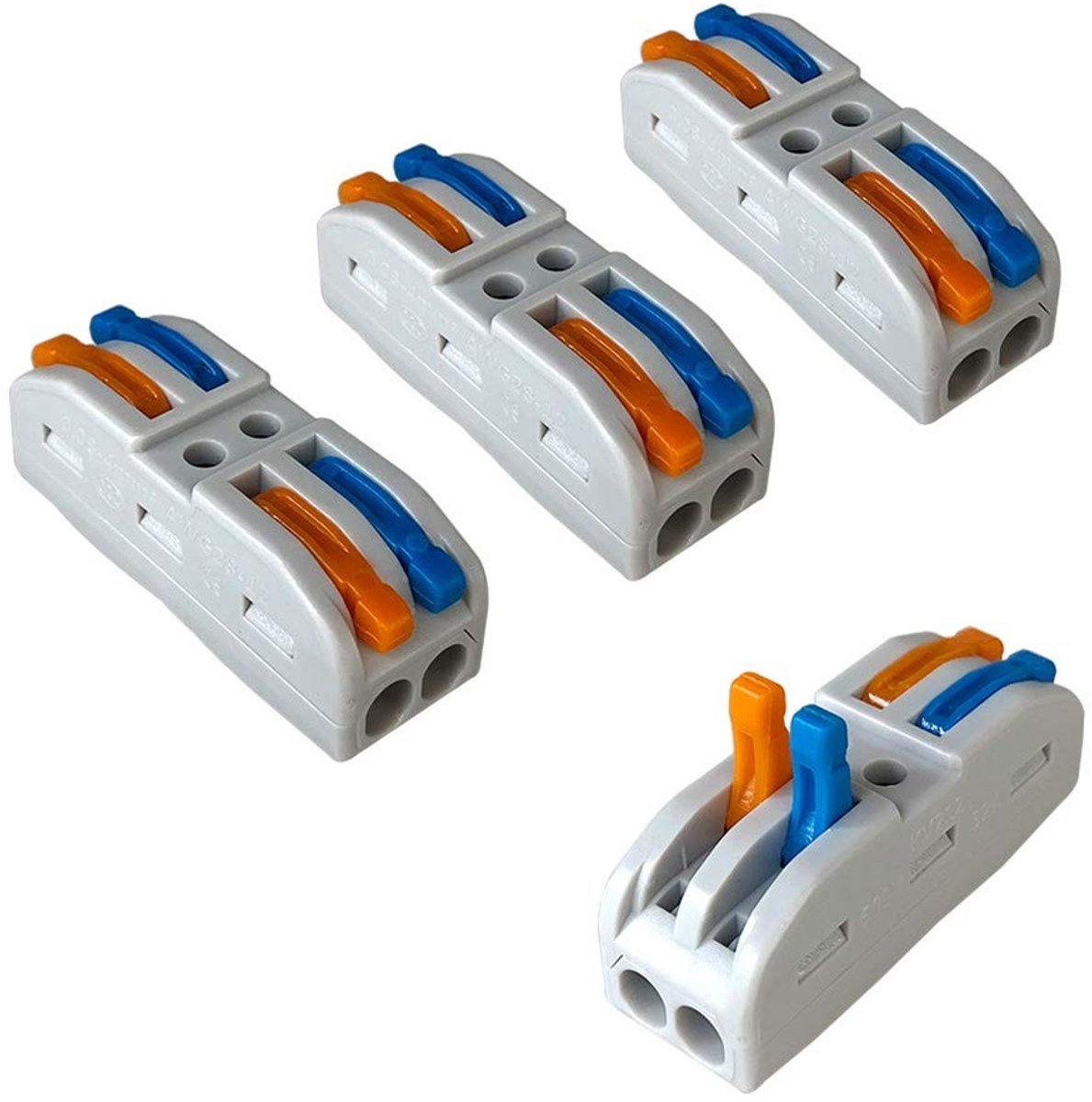 aladdien - SPL-2 kabelverbinderset - compact - dubbelzijdig - snelkoppeling - meerkleurig - perfect voor diverse toepassingen - ideaal voor hobbyisten